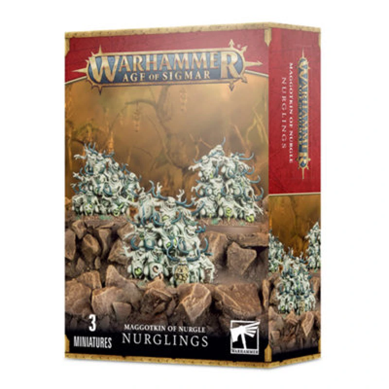 Image of Games Workshop Daemons Of Nurgle: Nurglings - Brand New And Sealed