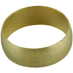 image of Wickes Microbore Compression Olive Ring - 8mm Pack of 5