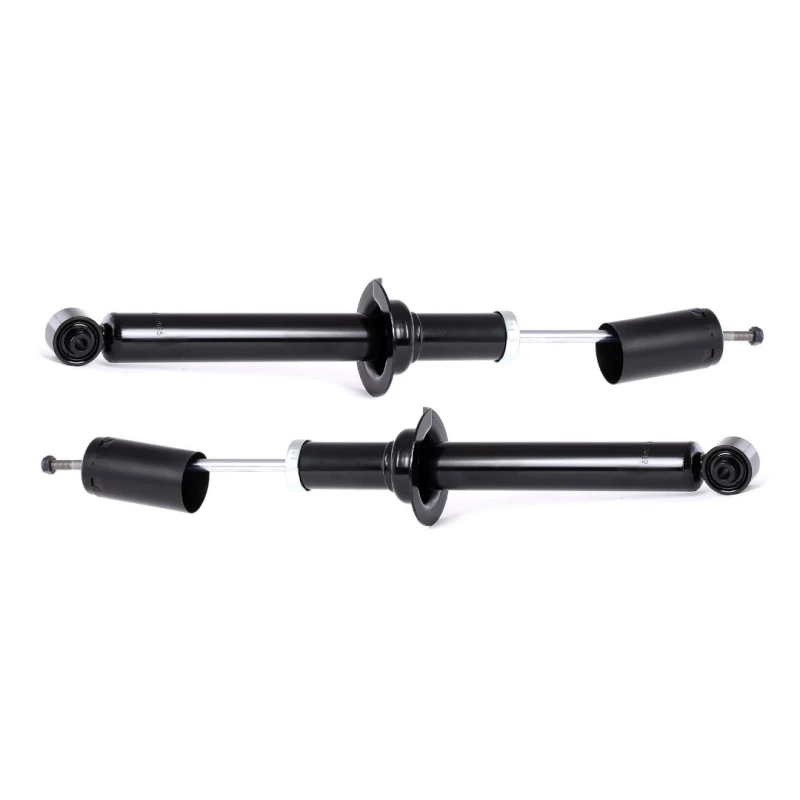Image of RIDEX 854S18201 Shock absorber Rear Axle, Gas Pressure, Twin-Tube, Spring-bearing Damper, Bottom eye Shock Absorber (854)
