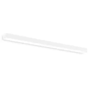 image of Ideal Lux reflex 120cm Integrated LED Wall Lamp White, 3000K, IP44, Non-Dim