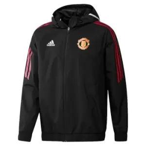 Image of 2022-2023 Man Utd Allweather Jacket (Black)