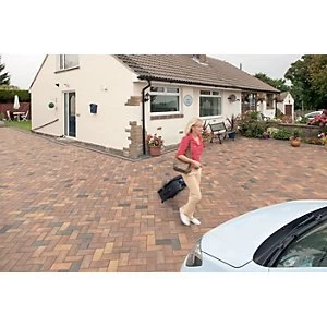 image of Marshalls Driveline Priora Block Paving Ochre 200 x 100 x 60mm Pack of 404