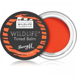 Barry M Wildlife Tinted Lip Balm Shade Untamed Red 3,6 g