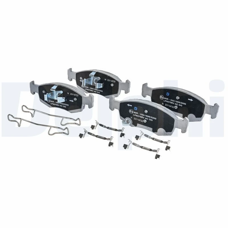Image of DELPHI Brake pad set DELPHI LP5079EV