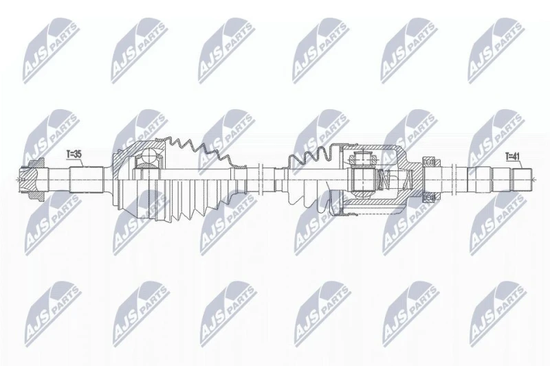 Image of NTY Drive shaft NTY NPW-CT-119