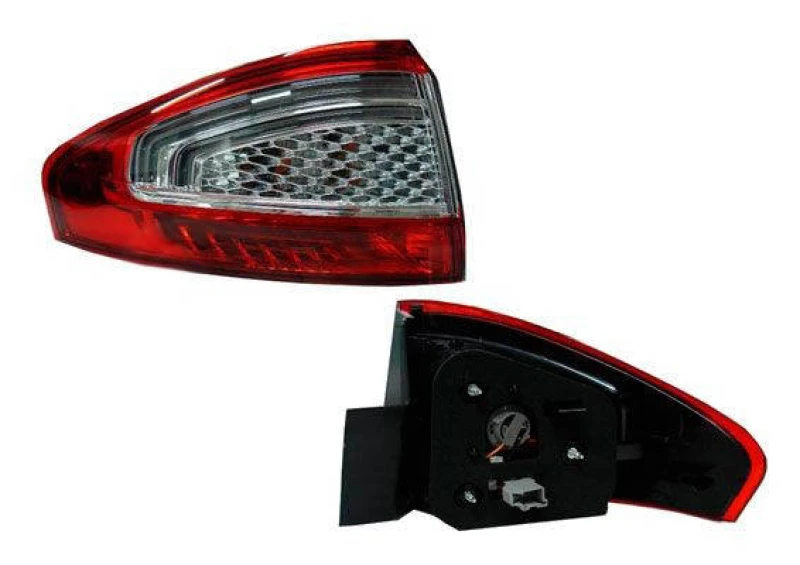 Image of ABAKUS 431-1999L-UE Rear light Outer section, without bulb, Left, LED Combination Rearlight (391)