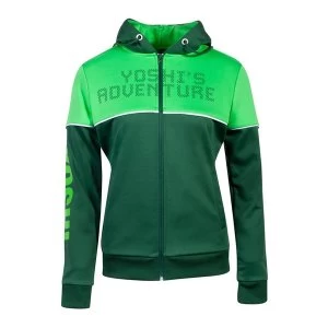 Image of Nintendo - Yoshi'S Adventure Womens Large Hoodie - Green