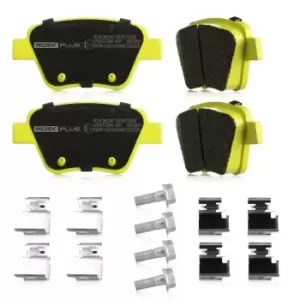 Image of RIDEX PLUS Brake pad set VW,AUDI,SKODA 402B0316P 5K0698451,8660000785,8660004438 5K0698451,5K0698451,5K0698451C,2K5698451,5K0698451,5K0698451A
