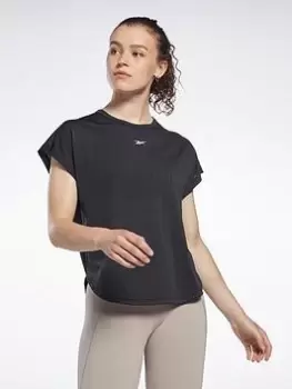Image of Reebok United By Fitness T-Shirt, Green Size M Women