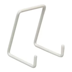 Image of 038 White Mini Plate Stand 10 Pack