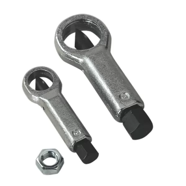 Image of Sealey AK84 Nut Splitter Set 2pc