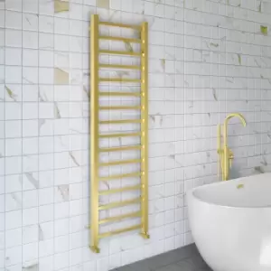 image of Brass Heated Towel Rail Radiator 1600x500mm - Sonoran