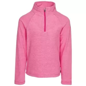 Image of Trespass Childrens Girls Meadows Fleece (11-12 Years) (Pink Lady)
