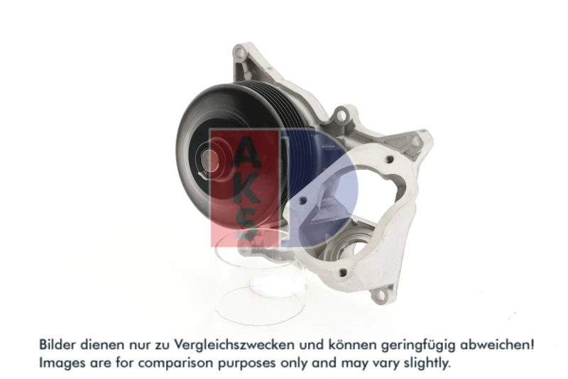 Image of AKS DASIS 570104N Water pump with V-ribbed belt pulley Water Pump (1260)