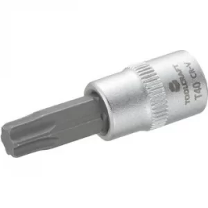 Image of TOOLCRAFT T40 816276 Torx Bit T 40 1/4 (6.3 mm)