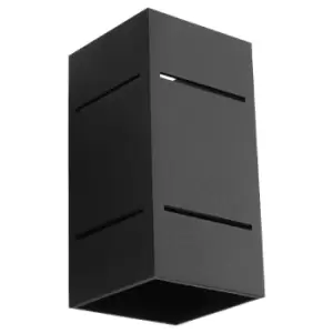 image of Sollux Wall Lamp Blocco Black