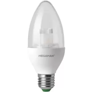 Image of Megaman 6W LED ES E27 Candle Warm White Dim-to-Warm - 143629