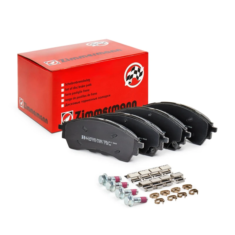 Image of ZIMMERMANN Brake pad set ZIMMERMANN 22688.190.2