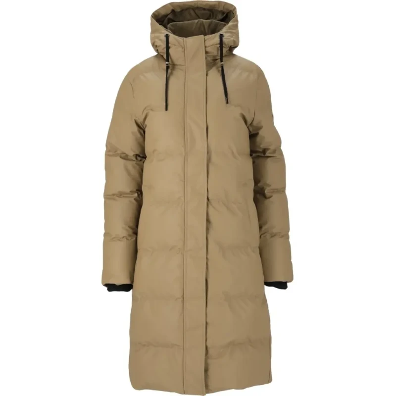 Image of Weather Report Womens Puffer jacket Weather Report Audrey Beige Female 46