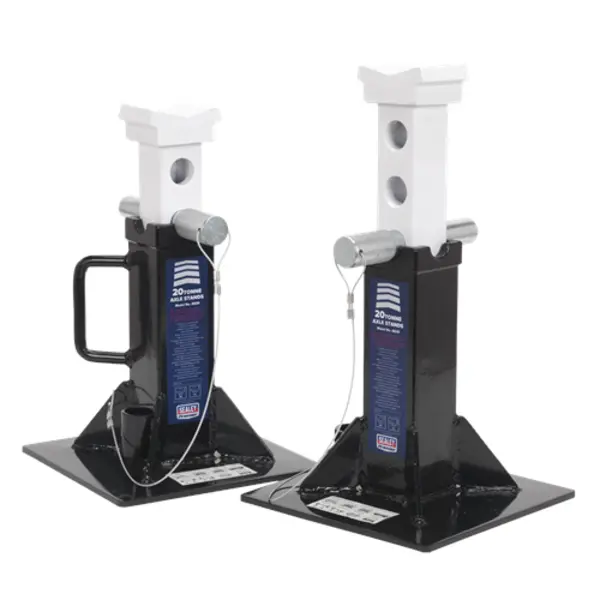 Image of Sealey Premier Axle Stands (Pair) 20 Tonne Capacity per Stand