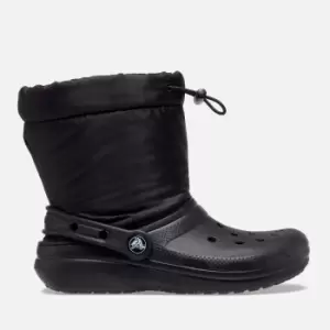 Image of Crocs Kids Classic Lined Neo Puff Rubber and Nylon Boots - UK 11 Kids