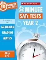 Image of 10-Minute SATs Tests: Grammar, Reading and Maths (Year 2)