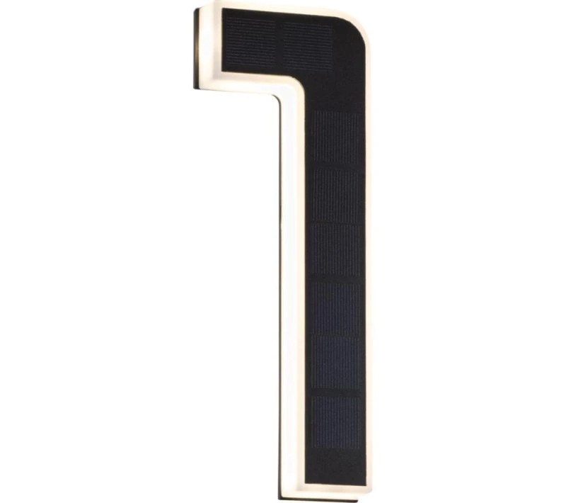 Image of PAULMANN Solar LED House Number Light - No. 1 4000870798423