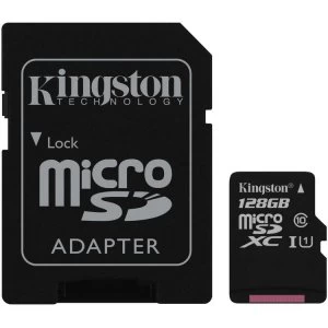 Image of Kingston 128GB MicroSDXC Card