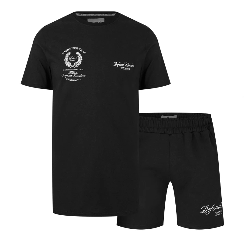 Image of DFND London Mens DFNDL T-Shirt Black male Medium