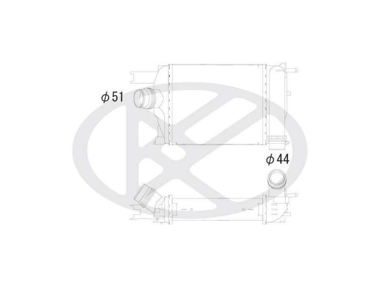 Image of KOYORAD Intercooler KOYORAD IA490154