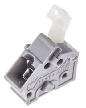 Image of Wago 1 Way Non-Fused Terminal Block, 28 12 AWG, 15A, Through Hole, Solder Terminals, 300 V