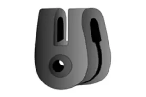 Image of VEGAZ Holder, exhaust system RG-116 RENAULT,FIAT,PEUGEOT,TWINGO I (C06_),KANGOO (KC0/1_),Scenic I (JA0/1_, FA0_),KANGOO Express (FC0/1_)