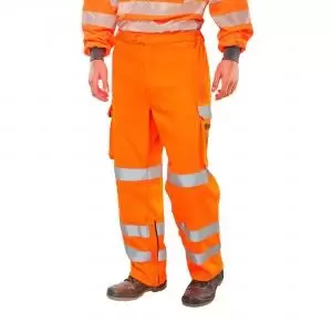 Image of Beeswift Orange Arc Compliant Ris Trouser Orange 30T CARC152OR30T