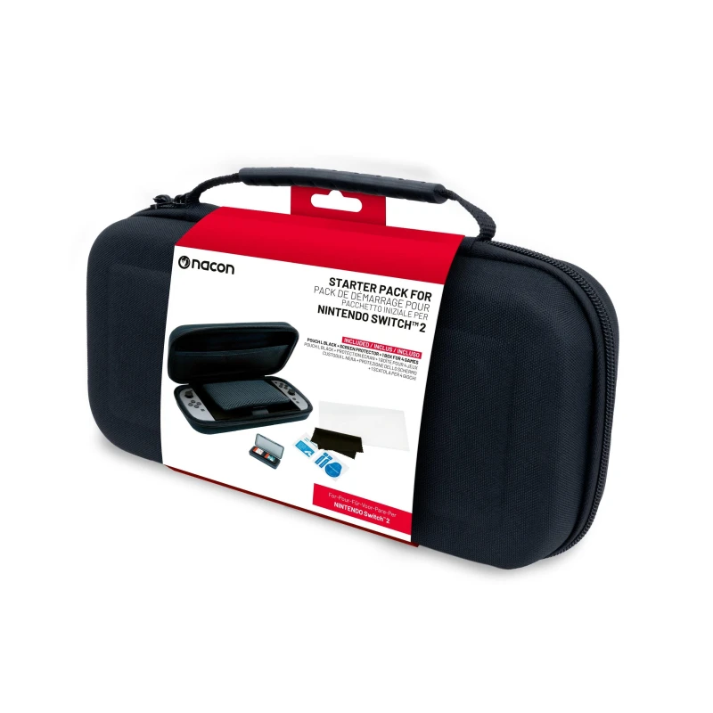 Image of Nacon Black Pack Switch Starter Pack Black unisex Mint