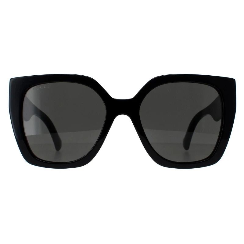 Image of Gucci Square Havana Black Grey GG1300S Black female
