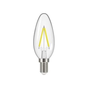 Energizer LED SES (E14) Candle Filament Non-Dimmable Bulb, Warm White 250 lm 2.4W