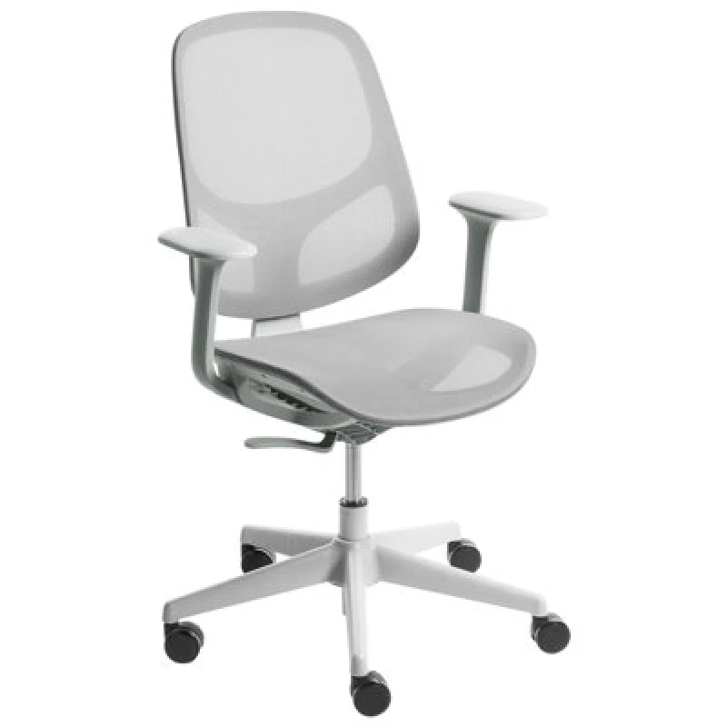 Image of Beliani Modern Office Chair Aeri Light Grey