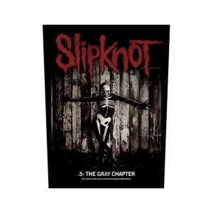 Image of Slipknot - .5: The Gray Chapter Back Patch