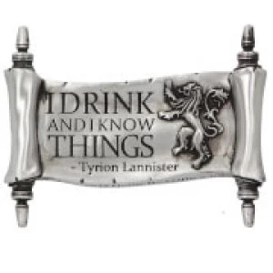 Game of Thrones I Drink and I Know Things Magnet