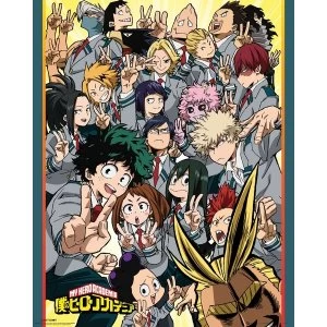 My Hero Academia School Compilation Mini Poster