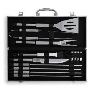 Image of The Source BBQ Tool Set - 14 Piece