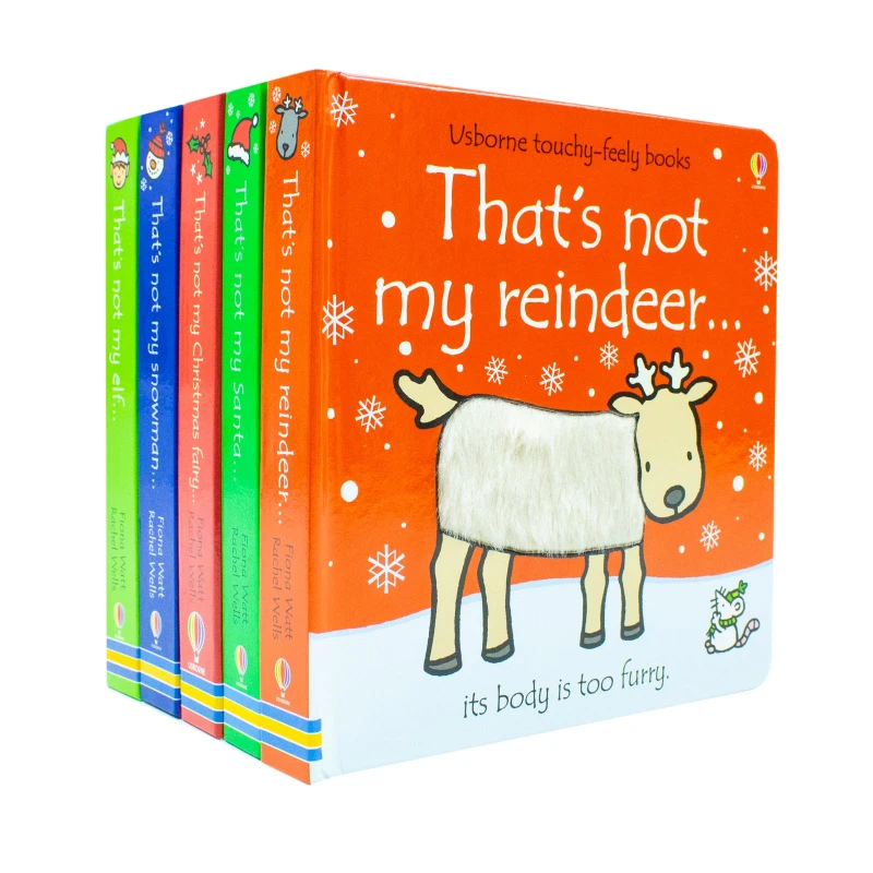 Image of Usborne Touchy-Feely Books That's Not my... Collection 5: 5 Books Set (Train, Koala, Kangaroo, Car, Badger) Fiona Watt Books