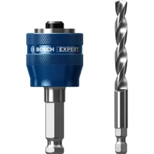 Image of Bosch Expert Power Change Plus Hole Saw Adaptor and HSS-G Drill