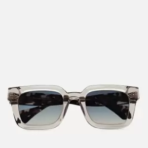 Image of Vivienne Westwood Womens Cary Rectangle Sunglasses - Crystal Light Beige