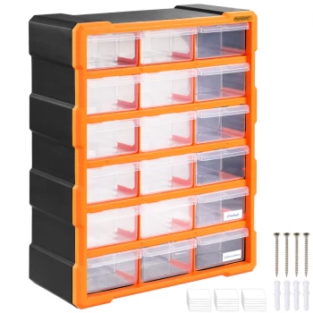 Image of Monzana - Small Parts Organizer 18 Compartments