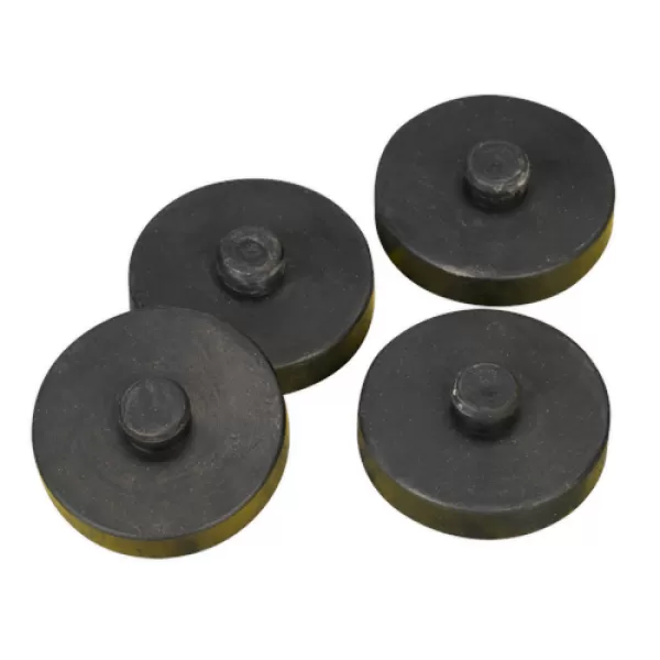 Image of Genuine SEALEY COMPKIT4 Anti-Vibration Foot Kit 4pc