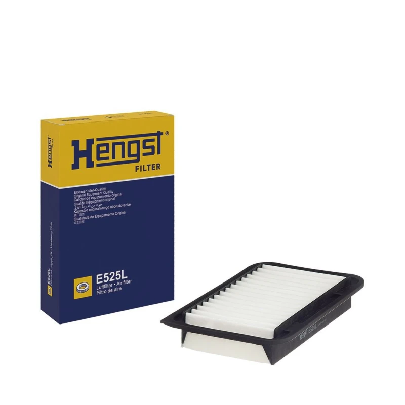 Image of HENGST FILTER E525L Air filter Filter Insert Air Filter (8)