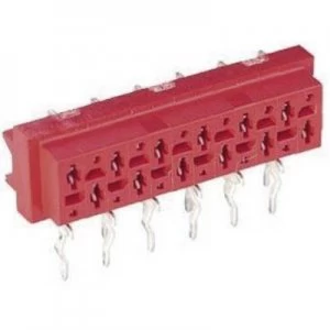 Image of TE Connectivity 7 215460 6 Socket enclosure PCB Micro MaTch Total number of pins 6 Contact spacing 1.27mm