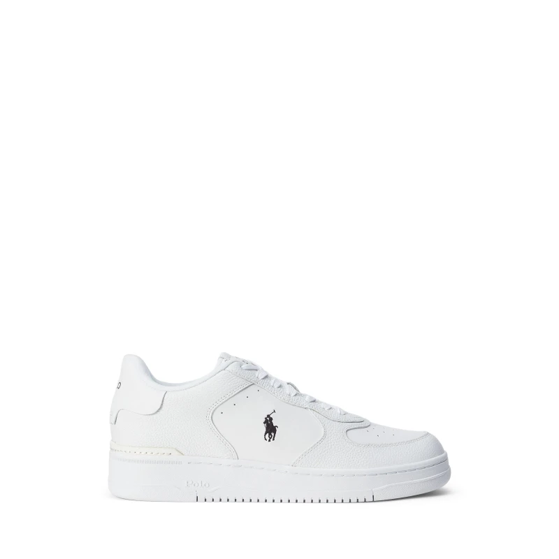 Image of Polo Ralph Lauren Masters Court Suede Trainers White female 6 (39)