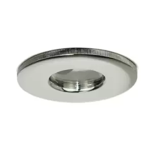Image of Luceco Fixed IP65 Fire Rated GU10 Downlight - Polished Chrome